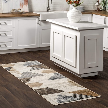 Nuloom Vanita Transitional Southwestern Fringe Area Rug 2ft 8in x 7ft 10in BDSN34A-2808